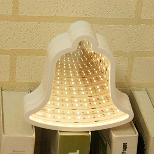 Decoratiune Luminoasa Cu Baterii/Usb Neon Model Clopotel 20 Cm