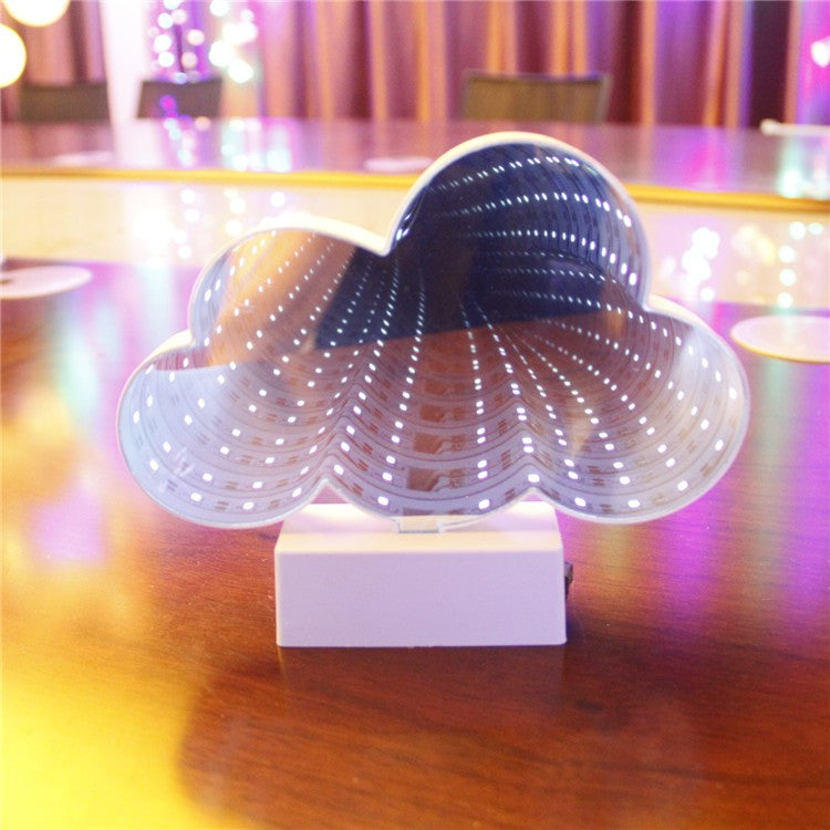 Decoratiune Luminoasa Cu Baterii/Usb Neon Model Norisor 20 Cm Rece