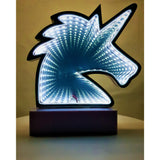 Decoratiune Luminoasa Cu Baterii/Usb Neon Model Unicorn Rece 20 Cm