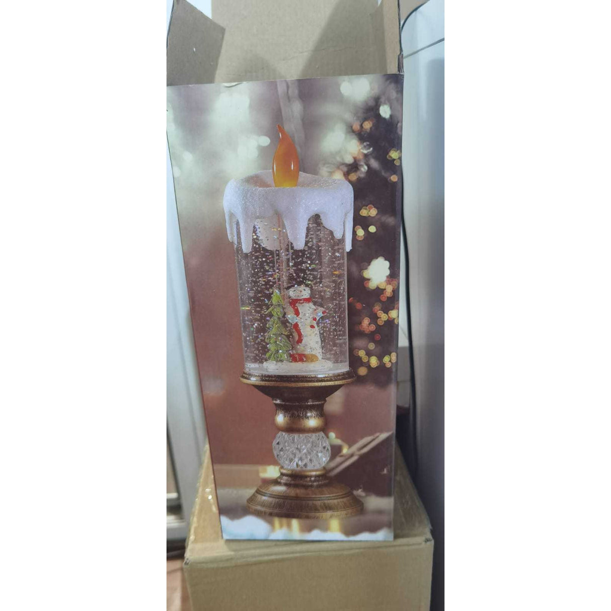Decoratiune Luminoasa, Lampa De Craciun, Cu Lumina Led, Ornament , Resigilat - vivimall.ro