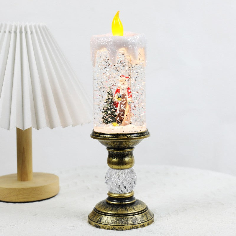 Decoratiune Luminoasa, Lampa De Craciun, Cu Lumina Led, Ornament - vivimall.ro