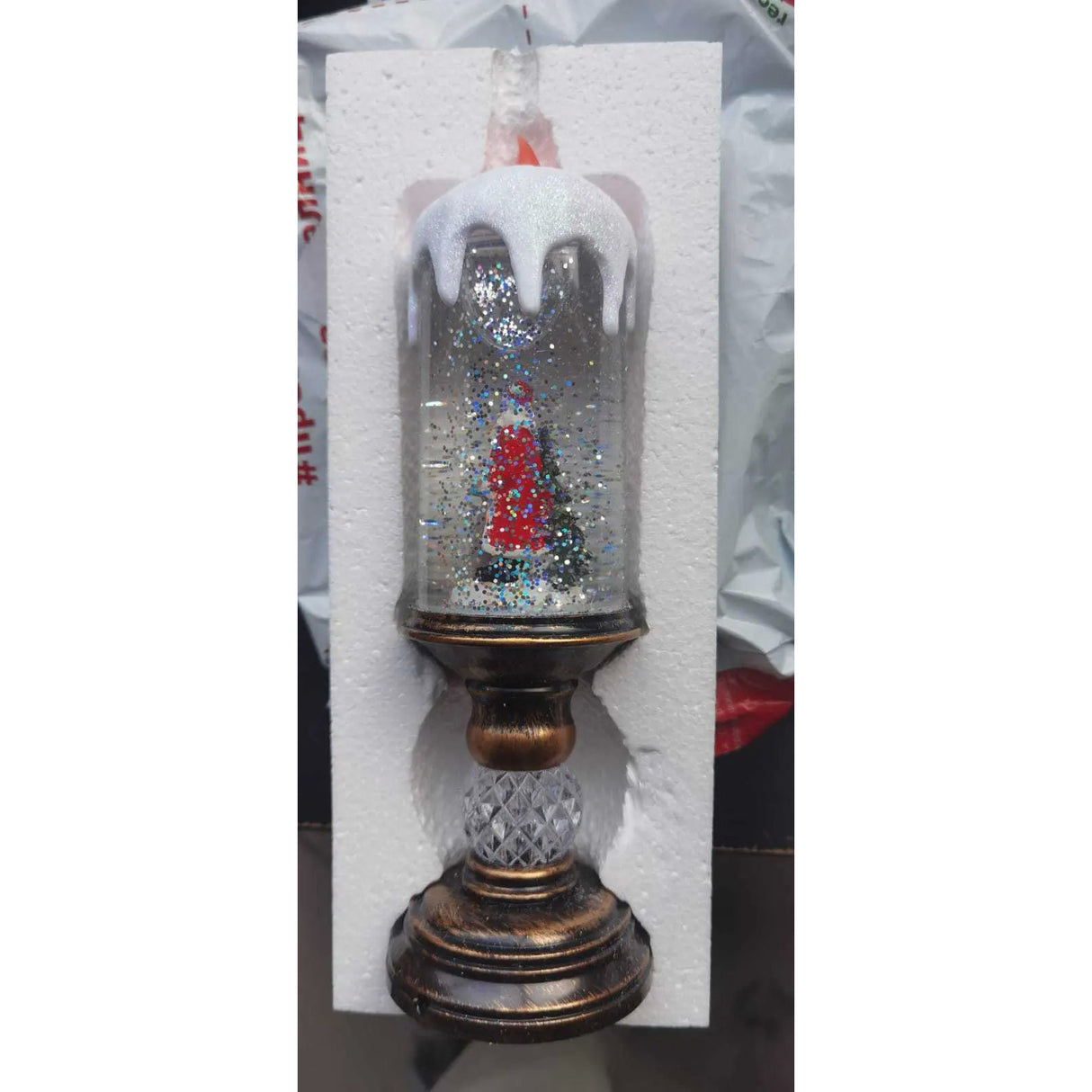 Decoratiune Luminoasa, Lampa De Craciun, Cu Lumina Led, Ornament , Resigilat - vivimall.ro
