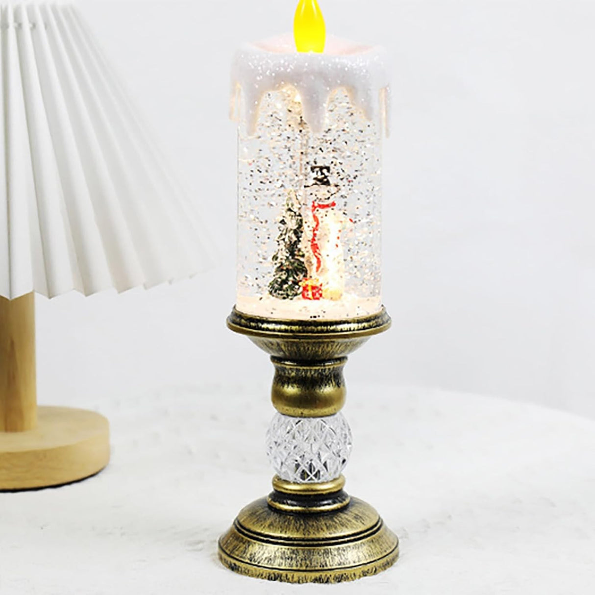 Decoratiune Luminoasa, Lampa De Craciun, Cu Lumina Led, Ornament - vivimall.ro