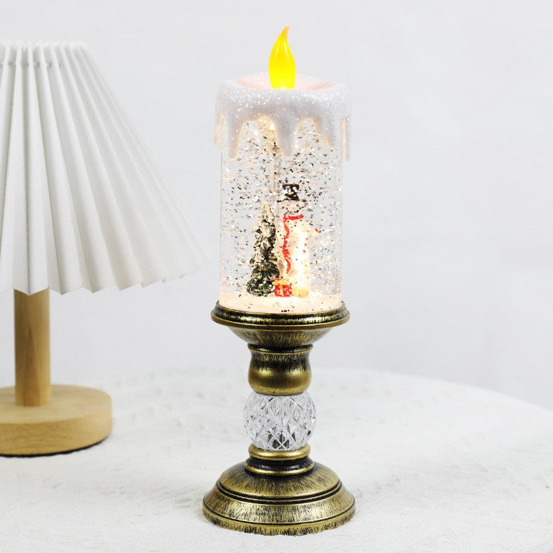 Decoratiune Luminoasa, Lampa De Craciun, Cu Lumina Led, Ornament - vivimall.ro
