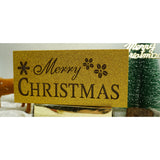 Decoratiune Luminoasa, Marry Christmas, Lungime: 19 Cm, Latime: 9 Cm, Inaltime: 4 Cm, Lemn, Interior/Exterior