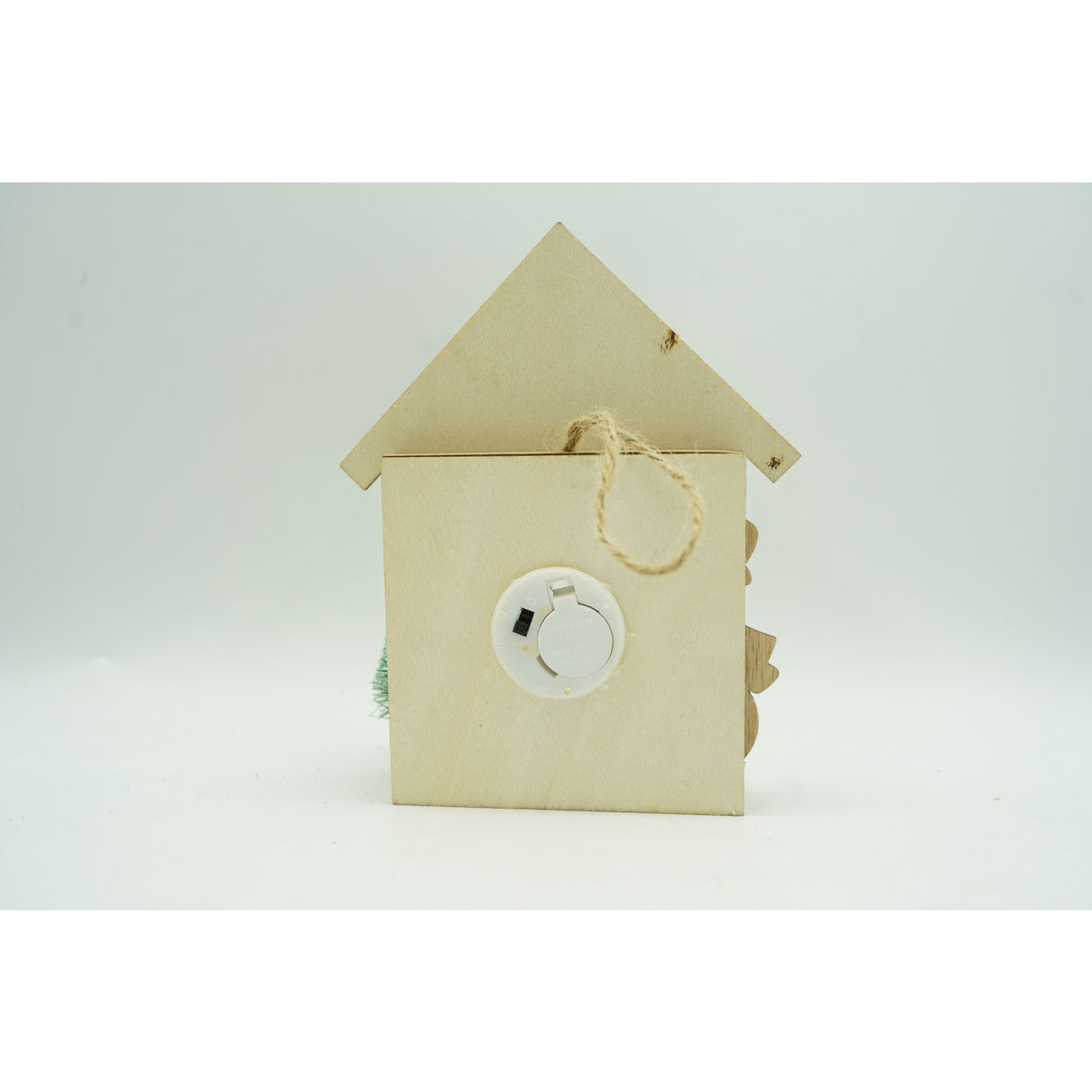 Decoratiune Luminoasa, Mos Craciun, Lungime: 13 Cm, Latime: 5 Cm, Inaltime: 17 Cm, Lemn, Interior/Exterior