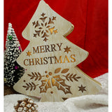 Decoratiune Luminoasa, Lungime: 19 Cm, Latime: 3 Cm, Inaltime: 22 Cm, Lemn, Interior/Exterior