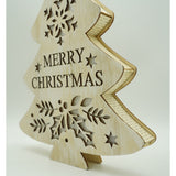 Decoratiune Luminoasa, Lungime: 19 Cm, Latime: 3 Cm, Inaltime: 22 Cm, Lemn, Interior/Exterior