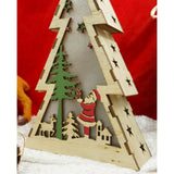 Decoratiune Luminoasa, Lungime: 14 Cm, Latime: 5 Cm, Inaltime: 20 Cm, Lemn, Interior/Exterior