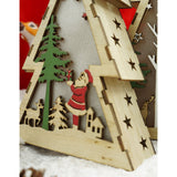 Decoratiune Luminoasa, Lungime: 14 Cm, Latime: 5 Cm, Inaltime: 20 Cm, Lemn, Interior/Exterior