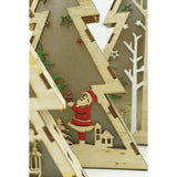 Decoratiune Luminoasa, Lungime: 14 Cm, Latime: 5 Cm, Inaltime: 20 Cm, Lemn, Interior/Exterior