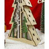 Decoratiune Luminoasa, Lungime: 14 Cm, Latime: 5 Cm, Inaltime: 20 Cm, Lemn, Interior/Exterior