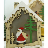 Decoratiune Luminoasa, Lungime: 18 Cm, Latime: 21 Cm, Inaltime: 5 Cm, Lemn, Interior/Exterior