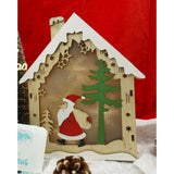 Decoratiune Luminoasa, Lungime: 18 Cm, Latime: 21 Cm, Inaltime: 5 Cm, Lemn, Interior/Exterior