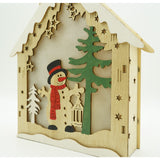 Decoratiune Luminoasa, Lungime: 18 Cm, Latime: 5 Cm, Inaltime: 21 Cm, Lemn, Interior/Exterior