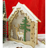 Decoratiune Luminoasa, Lungime: 18 Cm, Latime: 5 Cm, Inaltime: 21 Cm, Lemn, Interior/Exterior