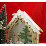 Decoratiune Luminoasa, Lungime: 18 Cm, Latime: 5 Cm, Inaltime: 21 Cm, Lemn, Interior/Exterior