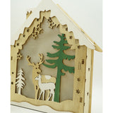 Decoratiune Luminoasa, Lungime: 18 Cm, Latime: 5 Cm, Inaltime: 21 Cm, Lemn, Interior/Exterior