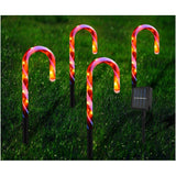 Decoratiune Luminoasa Pentru Craciun, Acadele, Pentru Exterior, Incarcare Solara, 28 Cm