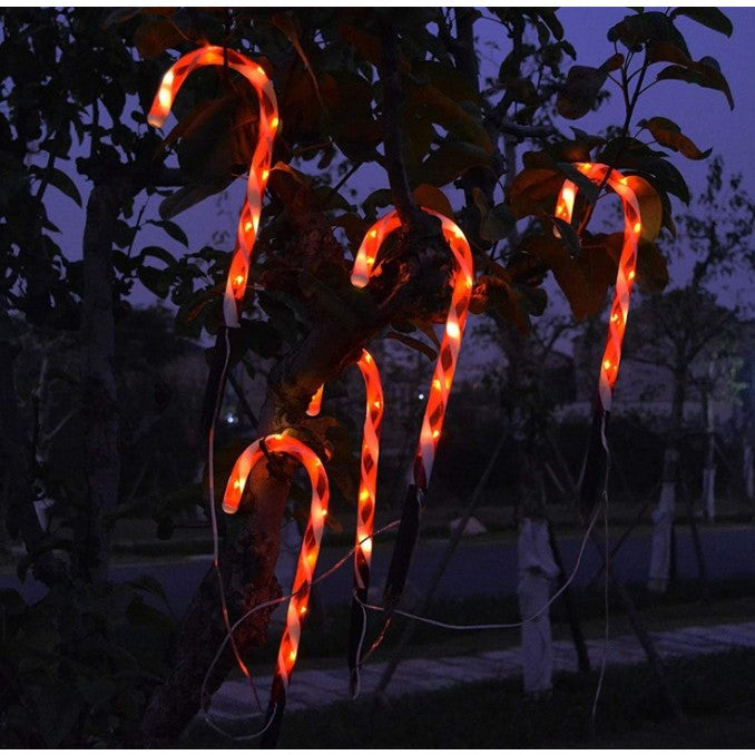 Decoratiune Luminoasa Pentru Craciun Pe Baterii, Acadele, Pentru Exterior, 28 Cm