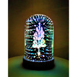 Decoratiune Luminoasa Tip Glob Cylindrical Mirror Light Cu Baterii/Usb 15 Cm