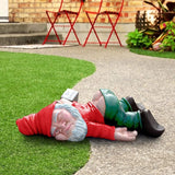 Decoratiune Pentru Gradina, Statuie Amuzanta Pentru Gradina, Decor Pentru Gradina, Gnom Beat, 12 Cm - vivimall.ro