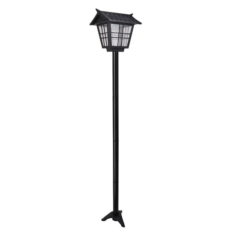 Lampa Solara De Tip Stalp Pentru Gradina, Alb Rece - vivimall.ro