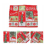 Napron Decorativ Pentru Masa, Tematica Craciun, Rosu/ - vivimall.ro