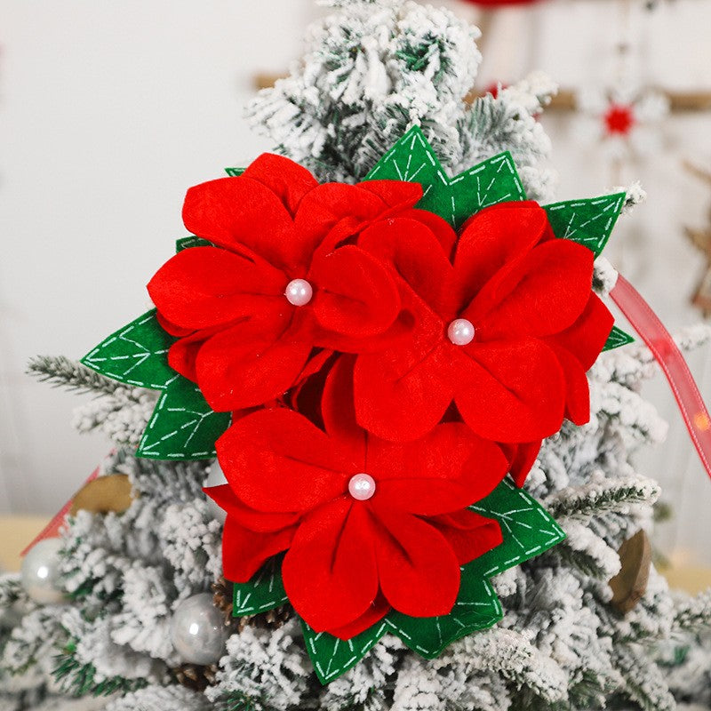Decoratiune Pentru Perdea/Draperie Cu Tematica De Craciun Material Texit Si Poliester, 31 Cm, Cu Snur - vivimall.ro