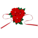 Decoratiune Pentru Perdea/Draperie Cu Tematica De Craciun Material Texit Si Poliester, 31 Cm, Cu Snur - vivimall.ro