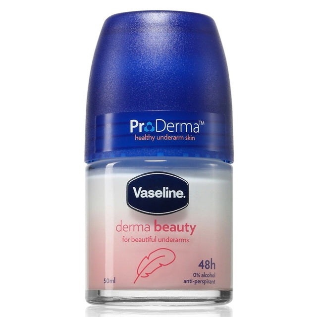 Deodorant roll-on antiperspirant 48h Pro Derma Beauty, 50 ml, Vaseline