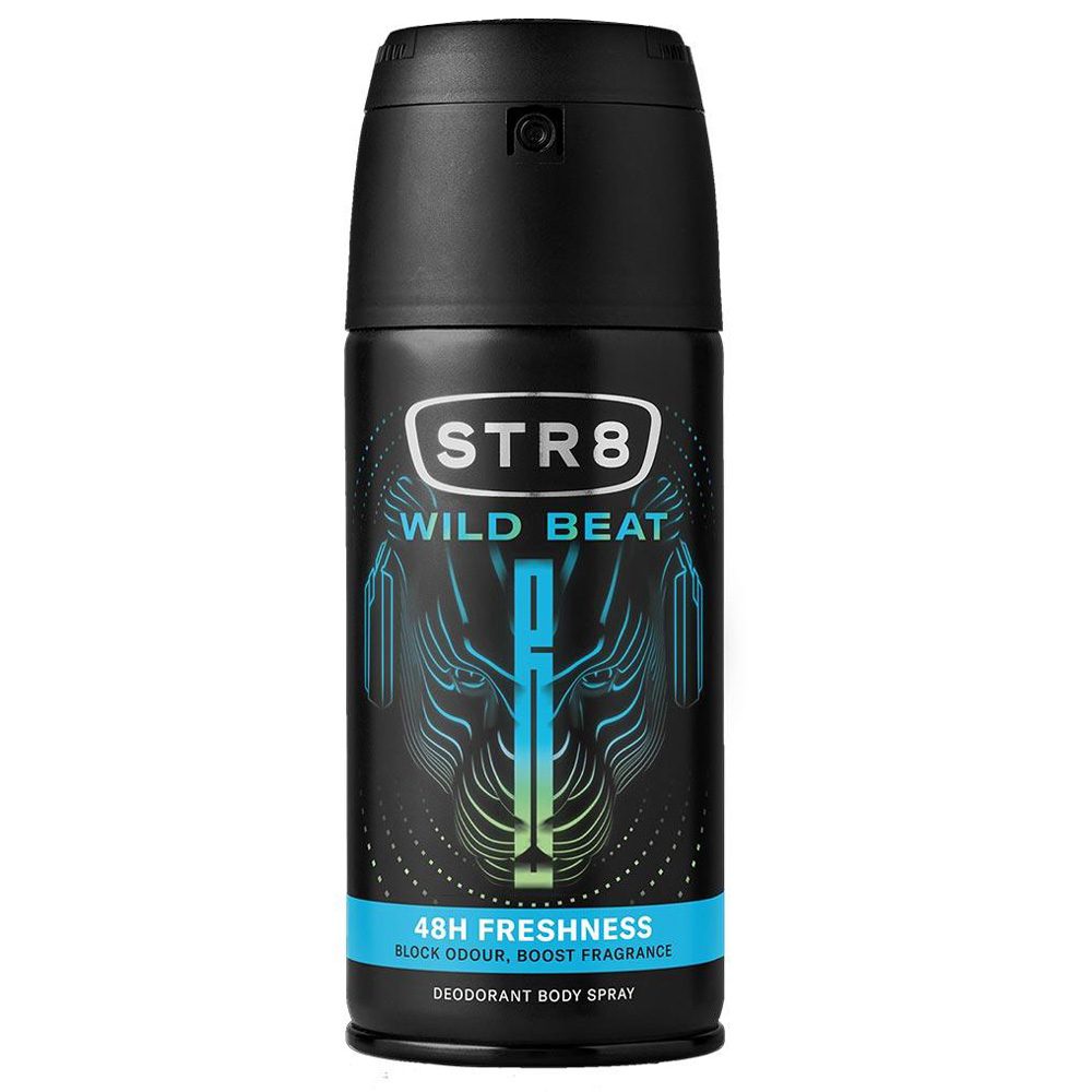 Deodorant, Str8, 150 ml Men Wild Beat