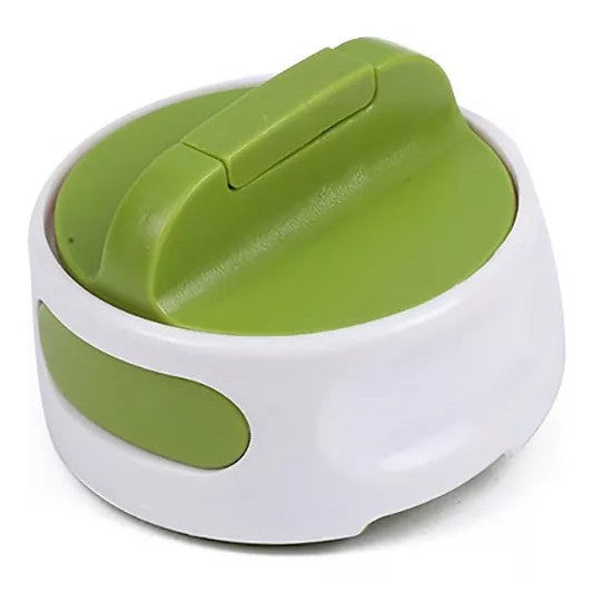 Desfacator Manual de Conserve si Sticle, Vivimall, 6.8 x 4.8 cm, din ABS + Otel, Verde/Alb - vivimall.ro