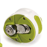Desfacator Manual De Conserve Si Sticle, 6.8 X 4.8 Cm, Din Abs + Otel, Verde/Alb - vivimall.ro