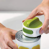 Desfacator Manual De Conserve Si Sticle, 6.8 X 4.8 Cm, Din Abs + Otel, Verde/Alb - vivimall.ro