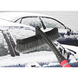 Perie De Zapada Cu Racleta Pentru Masina, Multifunctionala, Rotativa, Demontabila, Cu Maner Antiderapant, Aluminiu, Plastic, Fragmentarea Ghetii De Pe Parbriz, Solutia Pentru Iarna, Pentru Dezghetare, Rosie - vivimall.ro