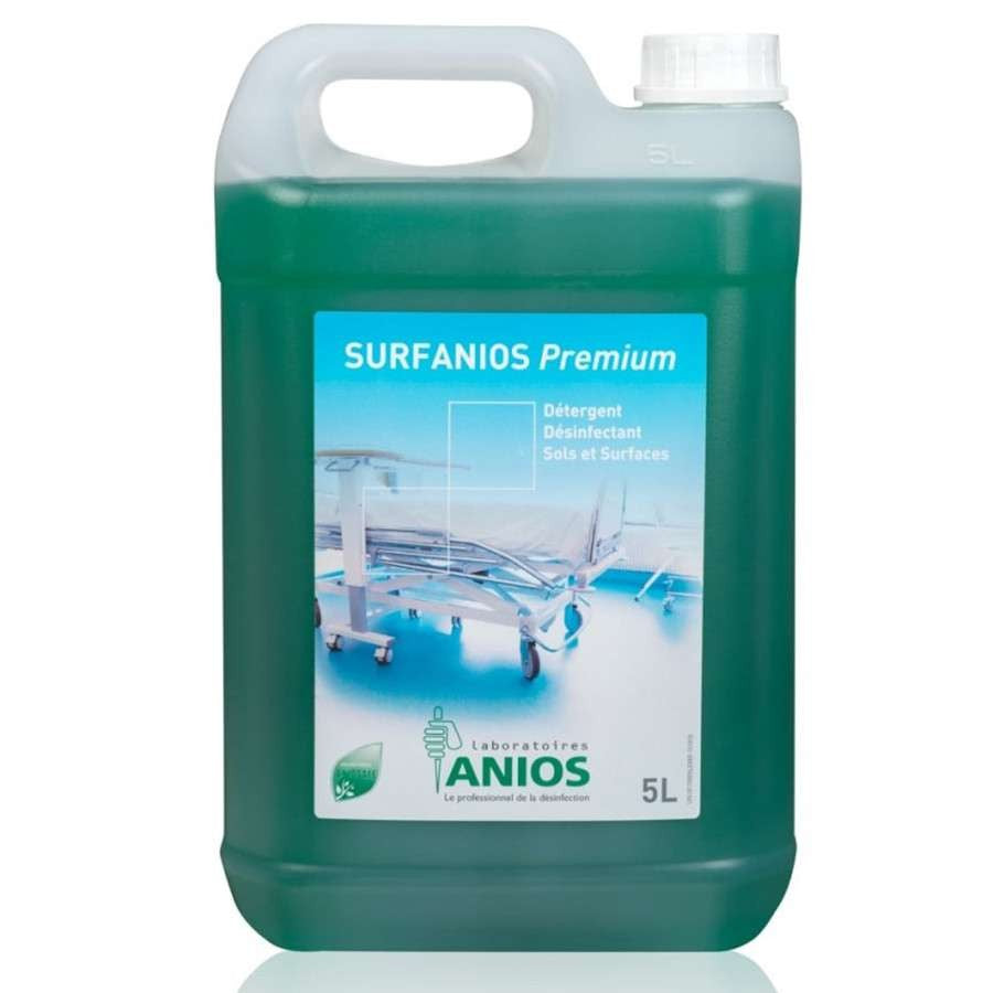 Detergent Dezinfectant Pentru Pardoseli Si Suprafete Surfanios Premium Bidon 5L