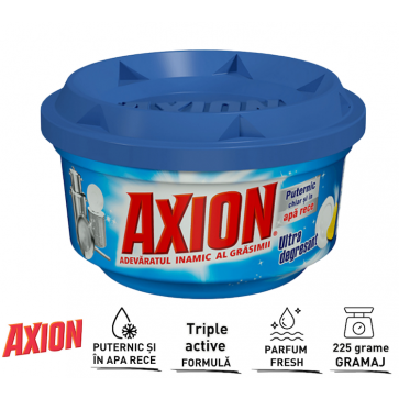 Detergent pentru vase AXION Ultra degresant 225g - Curățare eficientă