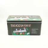 Set De Poker Complex Cu 200 De Jetoane Include 2 Seturi De Carti, Texas Hold`Em Set, Portabil, Cutie Depozitare - vivimall.ro