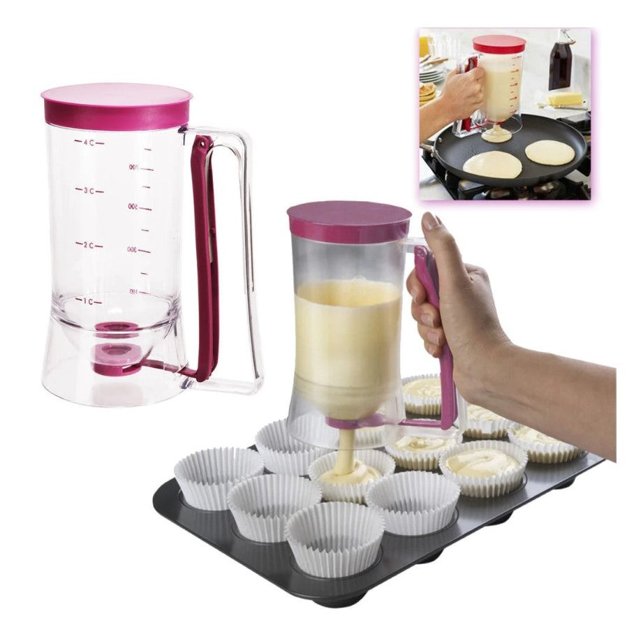 Recipient turnare aluat 900 ml, mâner ergonomic | MixTool - vivimall.ro