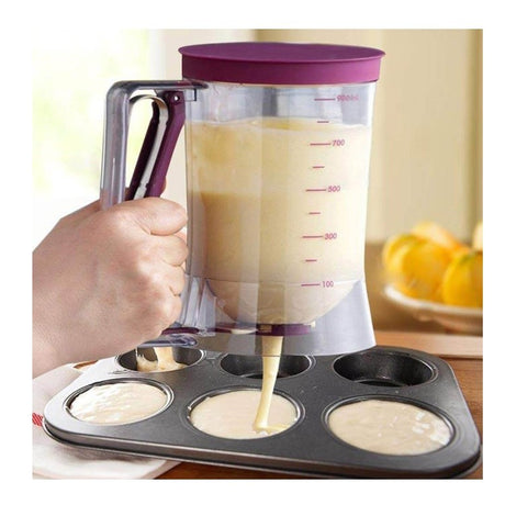Recipient turnare aluat 900 ml, mâner ergonomic | MixTool - vivimall.ro