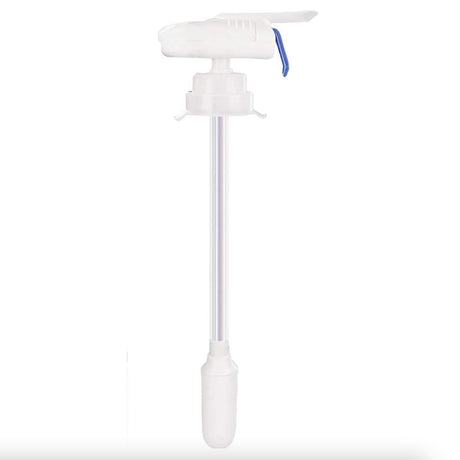 Dispenser Dozator Automat pentru Bauturi, Vivimall, Dozator Electric Automat pentru Bidon de Apa, cu Baterii AA, 34 x 11 cm, Alb/Albastru - vivimall.ro