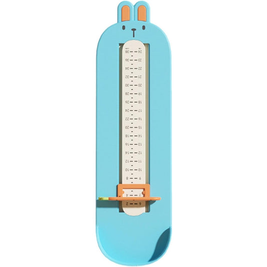 Dispozitiv de Masurat Talpa Piciorului pentru Bebelusi, Flippy, 6-24, Model Iepuras, Albastru