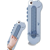 Dispozitiv de Masurat Talpa Piciorului pentru Bebelusi, Vivimall, 9-24, Model Dinozaur, Albastru