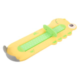 Dispozitiv de Masurat Talpa Piciorului pentru Bebelusi, Vivimall, 9-24, Model Dinozaur, Galben