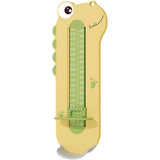 Dispozitiv de Masurat Talpa Piciorului pentru Bebelusi, Vivimall, 9-24, Model Dinozaur, Galben