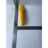 Dispozitiv de spart nuci si castane Vivimall, ABS si otel, 17.5 x 5.5 x 5 cm, usor de utilizat, galben - vivimall.ro