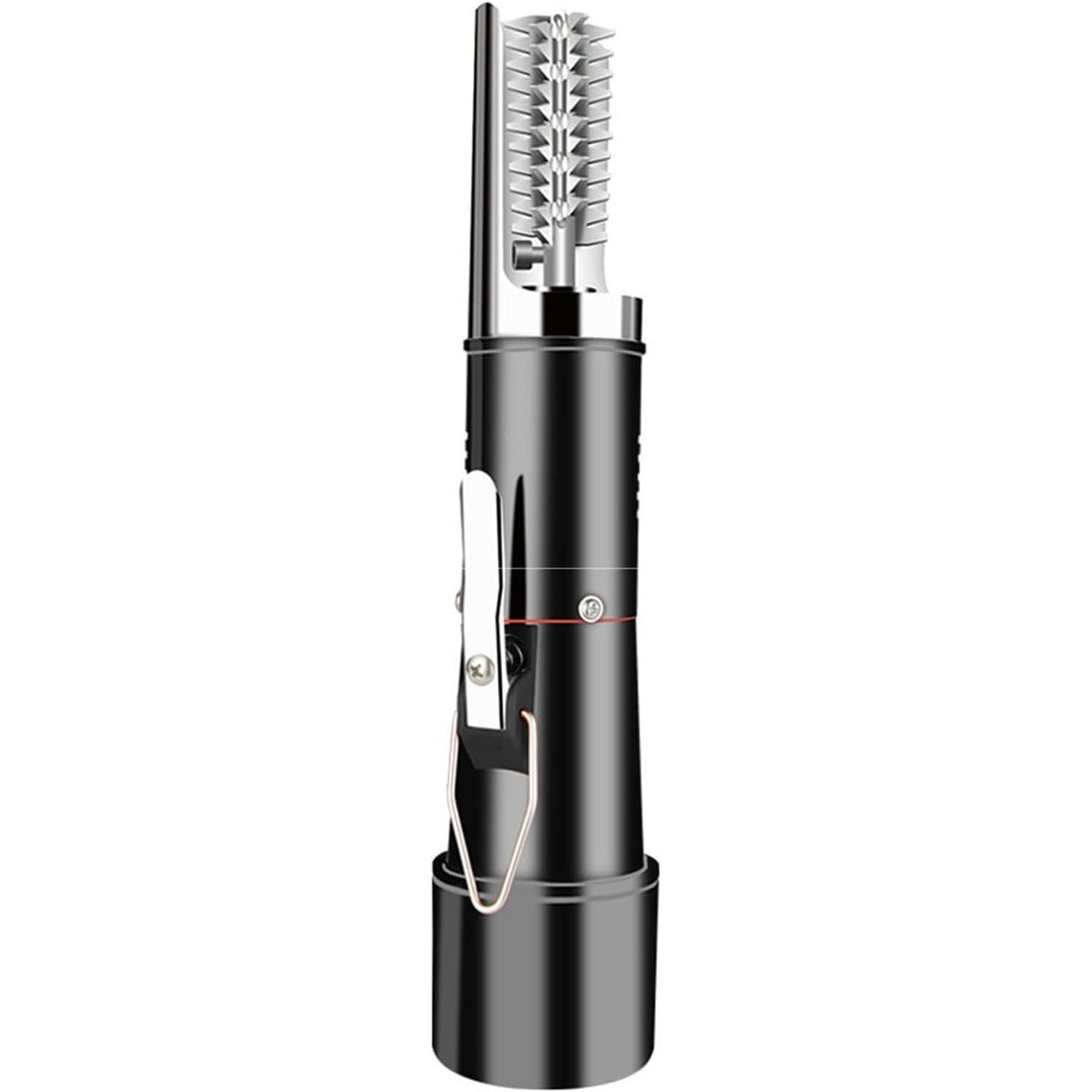 Dispozitiv Electric de Curatare Solzi Peste, Flippy, din Otel Inoxidabil, 28 x 5 cm, Negru - vivimall.ro