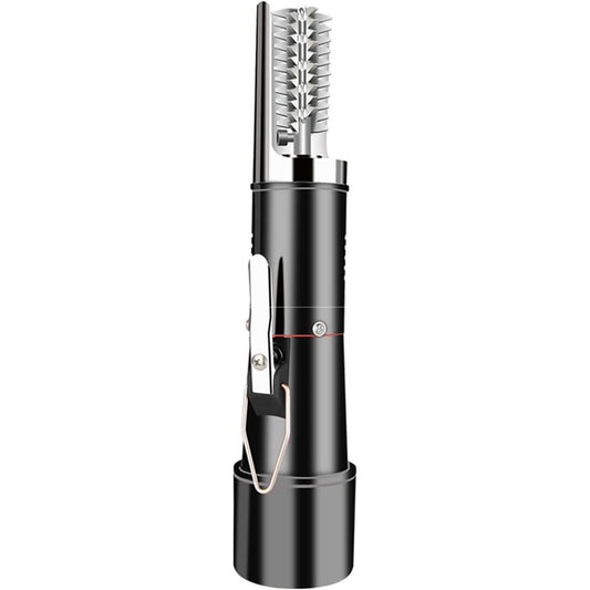 Dispozitiv Electric de Curatare Solzi Peste, Flippy, din Otel Inoxidabil, 28 x 5 cm, Negru - vivimall.ro