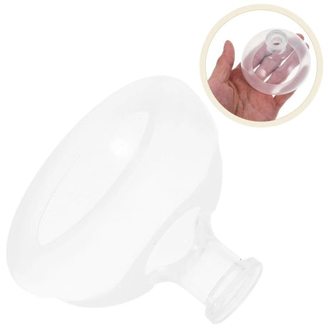 Dispozitiv Terapeutic Sputa, Flippy, Cupa pentru Terapie Toracica, Dispozitiv de Eructare, pentru Sugari si Copii, 7.5 x 6 cm, din Silicon, Transparent